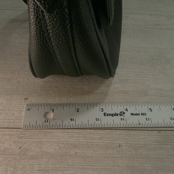 Kate Spade Alecia Mulberry Street Black Pebbled Leather Old Money Crossbody Bag - Picture 10 of 12